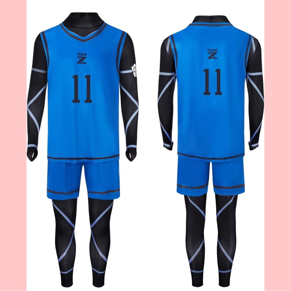 Anime Lock Isagi Yoichi Cosplay Costumes